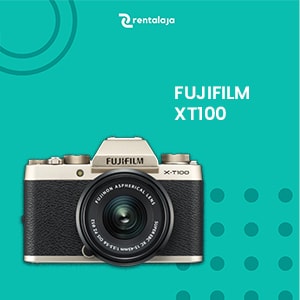 Kamera FUJIFILM XT100 (Rusak)