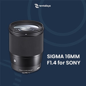 Lensa SIGMA SONY 16MM