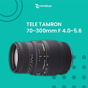 Lensa Tele TAMRON 70 - 300MM F4 - 5.6